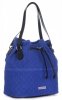 GEANȚĂ DE DAMĂ shopper bag Vittoria Gotti cobalt V1005